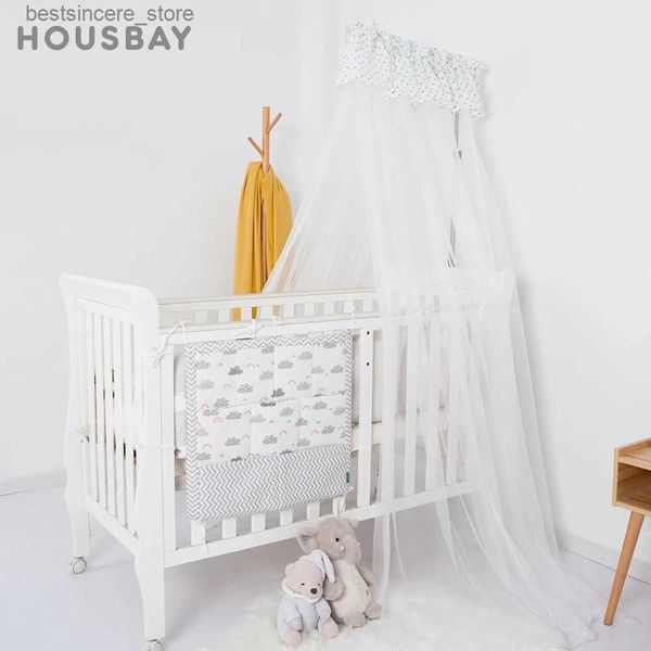 

mosquito net for crib baby mosquito net mesh white summer newborn infants portable canopy foldable pole baby bedding sets l230522