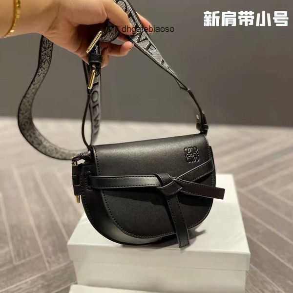 

loewbags shoulder bags saddle 2023 wide tote girl bow designer mini strap bag cowhide gates embroidery crossbody women handbags 20cm erhq
