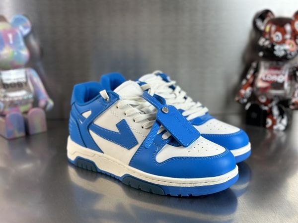 

the 2023 out of office running shoes ow c/o royal blue white exclusive collaborations luxury fashion outdoor sneakers