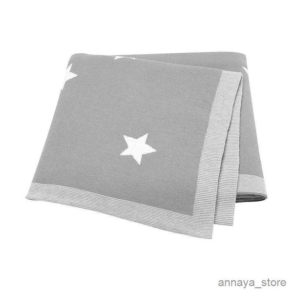 

blankets baby blankets super soft newborn boys girls five knit stroller nursery receiving mat 100*-80cm toddler infant accessories r230625