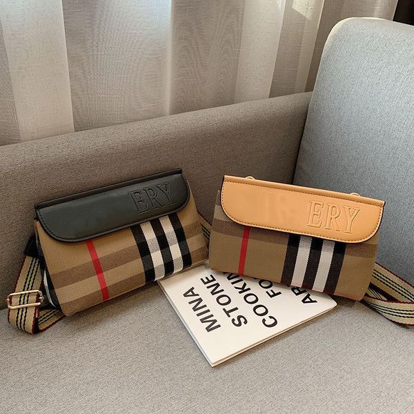 

fashion designer plaid handbags women ladies striped color contrast purse luxury