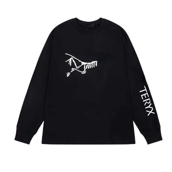 

casual mens sweatshirt designer sweater men women slim fit long sleeve t shirt crew neck pullover asian sizes, Black