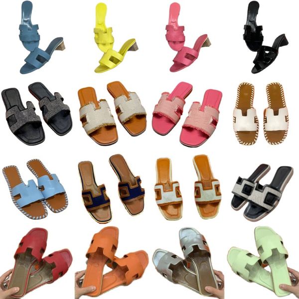 

Orange brand slippers women's chunky heel beach shoes top leather designer shoes letter sandals jelly color slides new fashion high heels outdoor non slip pool shoes, 27