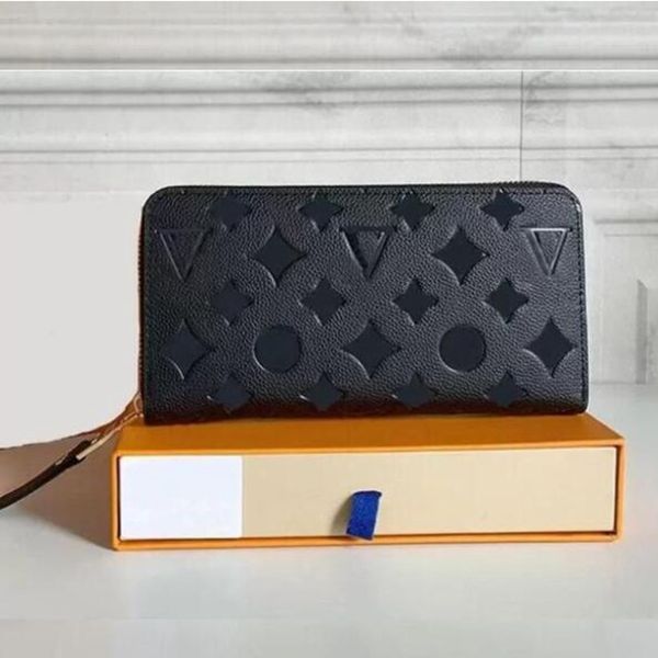 

fashion designer bags womens wallet clutch louiseitys black diamond pattern leather single zipper zippy wallets men lady ladies long purse w, Red;black