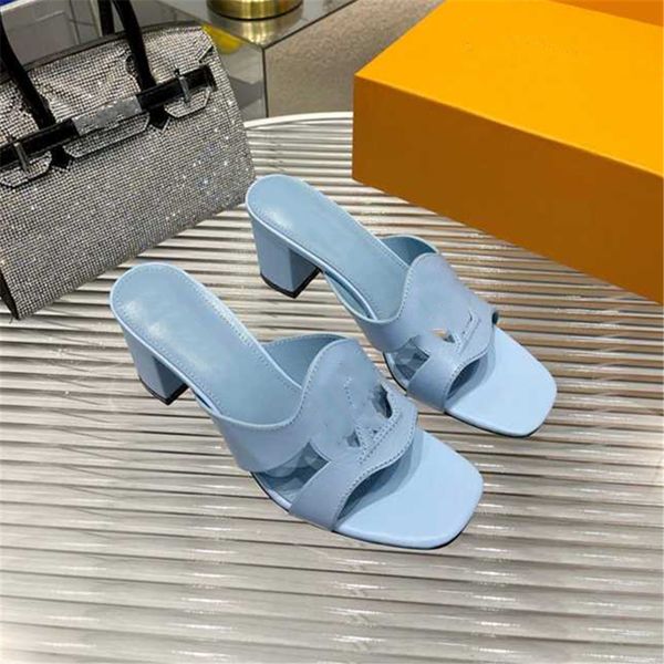 

fashion women's sandals 2023 luis luxury brand letter logo summer women's high heels men's casual student flats vuttonity 08-, Black