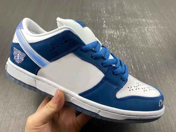 

designer shoes sb dnks low raised blue white basketball shoes luxury skatesboard shoes outdoor sneakers size available fast delivery with bo