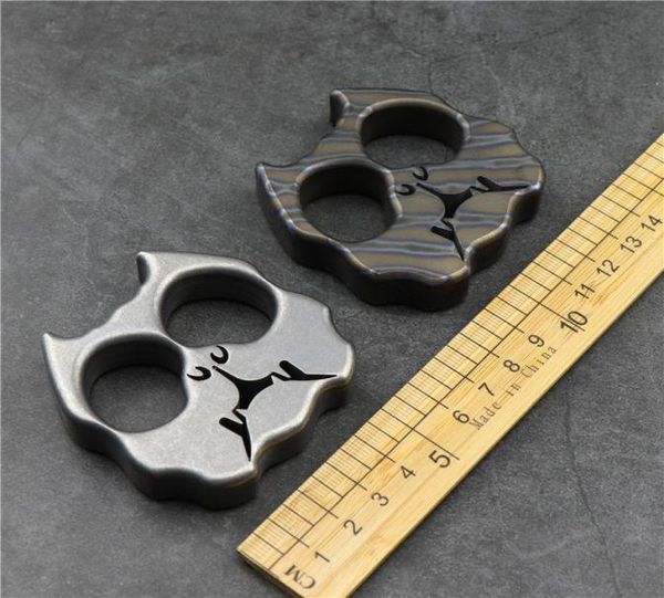 

new tc4 titanium alloy dog finger tiger fist finger tactical self defense combat window breaker outdoor survival edc tool3813367