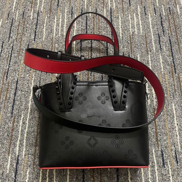 

women rivet shoulder bag designer fashion handbag bottoms branded genuine leather totes small size evening bags