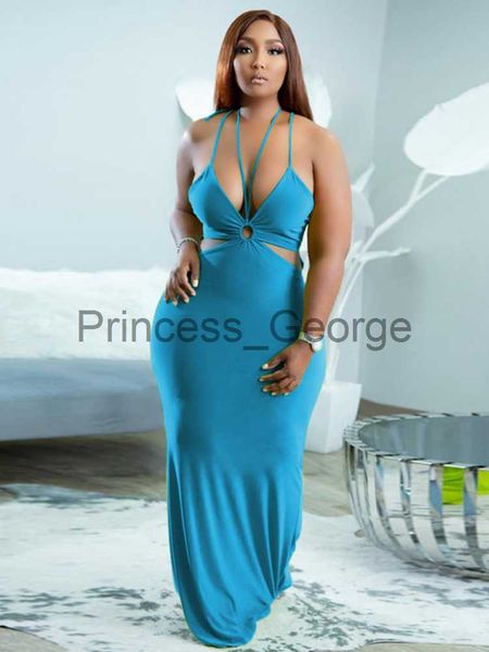 

casual dresses summer maxi dress backless strap women plus size dresses fashion ladies halter bodycon dress wholesale bulk dropshipping x062, Black;gray