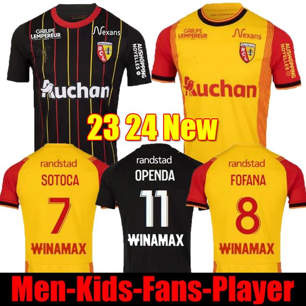 

maillot RC Lens 23 24 soccer jerseys home away Saint-Barbe special KAKUTA OPENDA GANAGO SOTOCA FOFANA Football Shirt 2023 kids NOTRE SANG ESTOR fans PLAYER VERSION, 23 24 home adult player