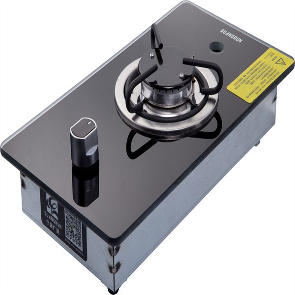 

1 burner lpg gas stove hob tempered glass 200*365*70mm boat caravan rv gr-b002