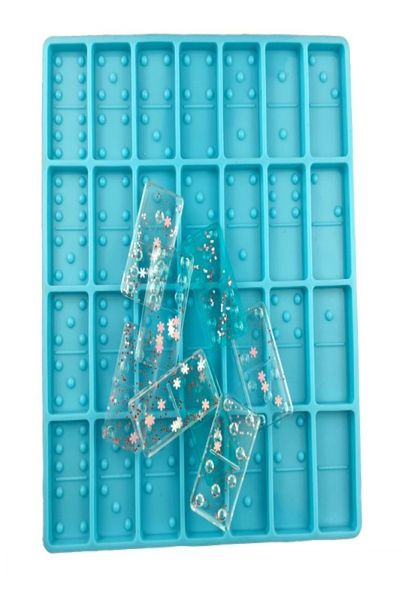 

resin mold domino cavities standard silicone dominoes molds for epoxy domino game for diy casting jewelry making tool kimterc428f3677476