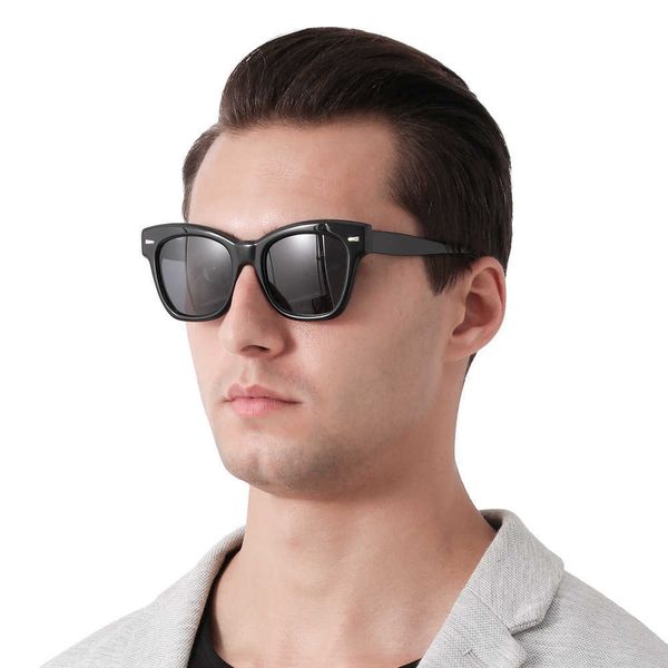 

high grade plate sunglasses rice nail driving polarized sunglasses, White;black