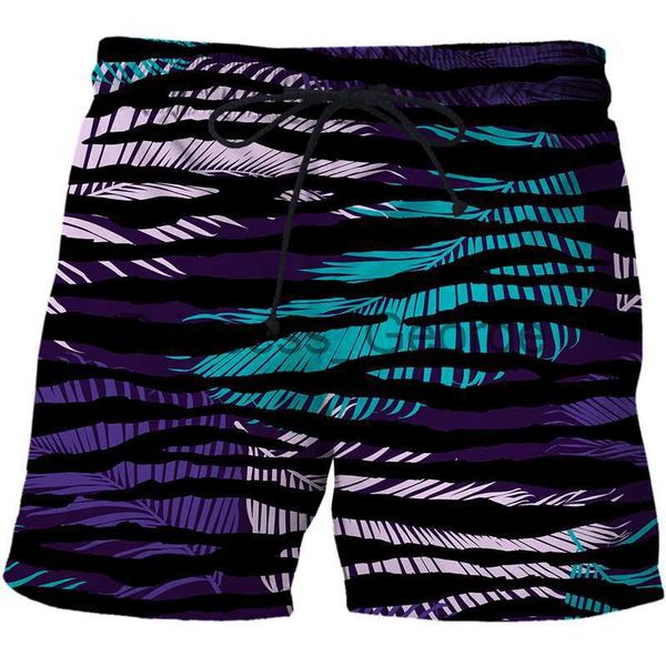 

men's swimwear 2022 new summer men's shorts fashion leopard pattern 3d surfing short beach short men casual quick dry sports pants