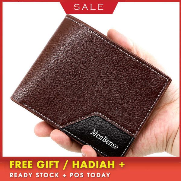 

luxury brand mini designer wallet korean style men's short with lychee pattern stitching zero multi card handheld bag coin mans wallets, Red;black