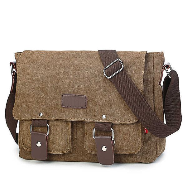 

new solid canvas shoulder bag fashion sports diagonal bag leisure travel outdoor bag