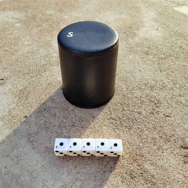 

12123outdoor game toy acrylic transparent 6 sided dice clear dices crystal d6 drinking games multi game fun novelties