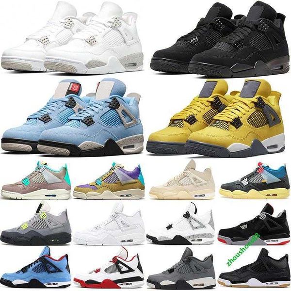 

shoes basketball 4s 4 white oreo university blue black cat taupe haze cactus jack sail men desert moss sports women sneakers trainers