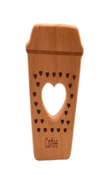 

12pcs teethers lovely cartoon monkey elephant wood teether natural cartoon animal shaped diy teething necklace beech baby teethers3911832, Black