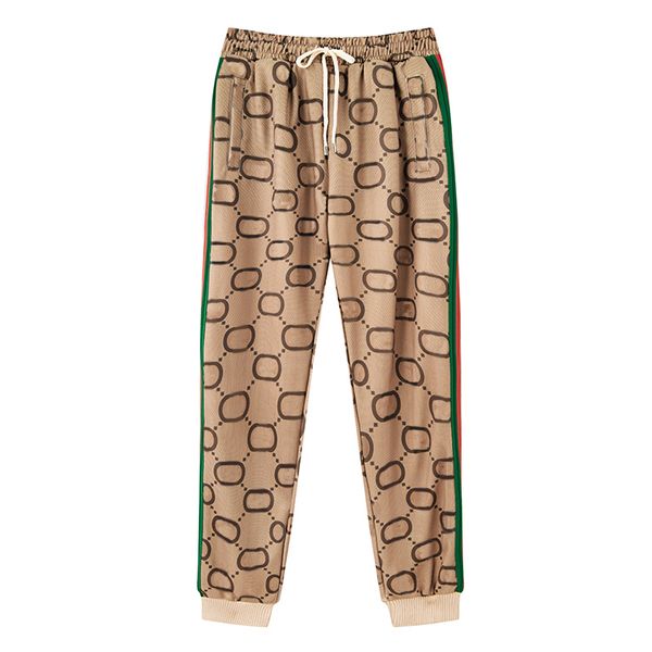 

2023 mens pants fashion sweatpants joggers men women drawstring sport jogging pants gg foot trousers size s-3xl, Black