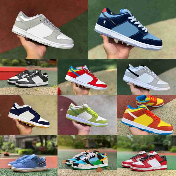 

ell 2023 dunkes men women running shoes sb white black grey fog rose whisper paisley pack green reverse unc blue raspberry elephant gree