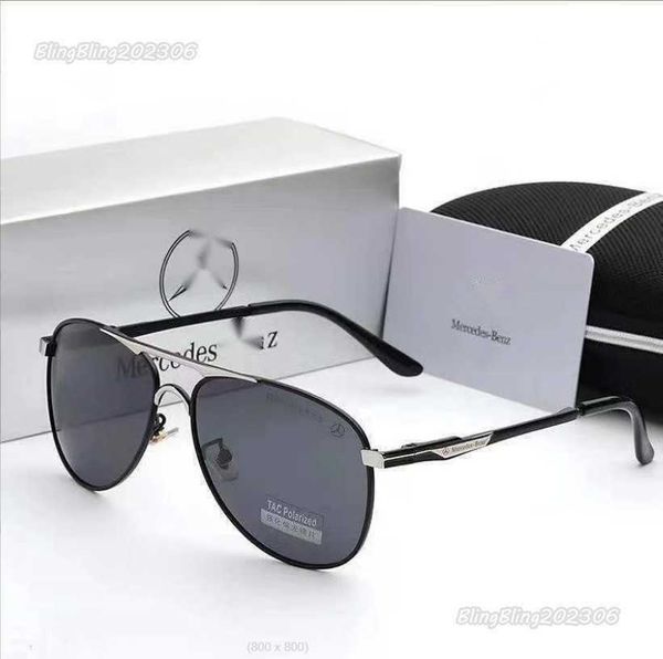 

new men's polarized designer sunglasses brands for men uv400 men's sunglasses driving glasses spring leg glasses riding pilot glas, White;black