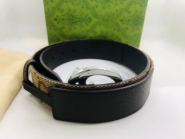 

luxury quality real cowhide belt brass stainless steel gold plated buckle 20mm 28mm 30mm 40mm designer belt for men and women with box 0015, Black;brown