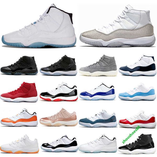 

box with 11s wholesale jumpman basketball shoes for men women low legend blue concord #25 bright citrus jubilee prom night mens trainers spo
