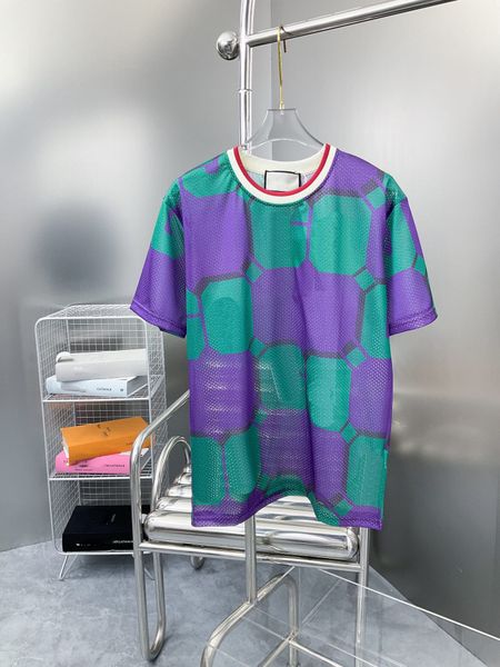 

tees men's plus polos round neck embroidered and printed polar style summer wear with street pure cotton 122r5, Black;brown