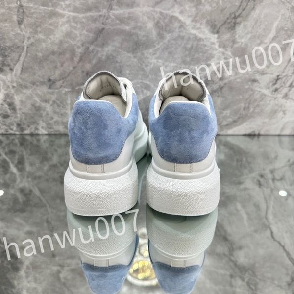 

2023 new quality designer sneakers calfskin casual shoes fashion reflective shoes men women sneaker vintage trainers leather, Black