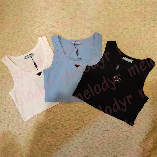 

crop designer tank summer tight womens sport vest yoga casual short, White