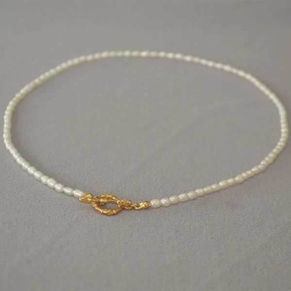 

seed beads pearls bracelets necklace sets ot clasp brass gold jewelries, Silver