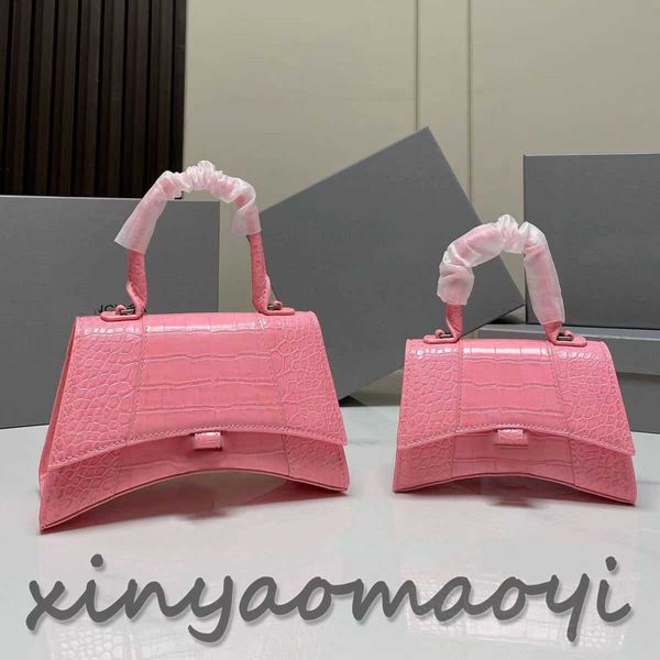 

genuine leather hourglass handle crossbody bags women's men tote luxury designer fashion hourglass shopping wallet envelope card pocket