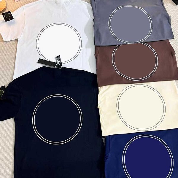 

embroidery mens t-shirt designer shirts stone shirt island sweatshirt brassard men compass tees geometric pattern shorts hip hop summer loos, White;black