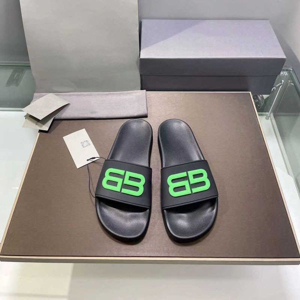

summer new couple men and women letters beach slippers a flip-flops 0630, Black