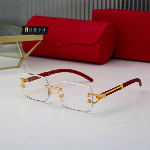 

wholesale of trimmed rimless ocean box sunglasses fashion street shooting sunglasses versatile glasses, White;black