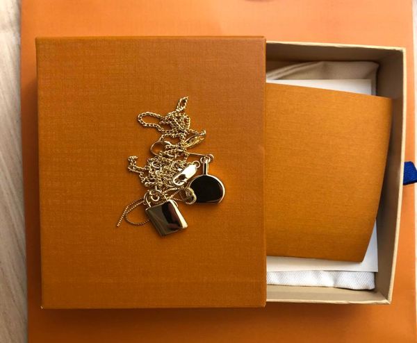 

luxury women necklace pendant necklaces fashion necklace for man woman necklaces jewelry pendant highly quality 17 model optional5716537, Silver