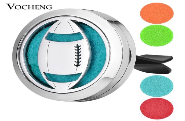 

30mm stainless steel car air freshener aromatherapy essential oil diffuser locket sport without felt pads va5993620690, Silver