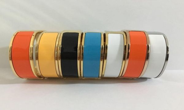 

enamel rainbow woman bracelet fashion bracelets for man women jewelry bracelet jewelry 11 color optional without box1217929, White