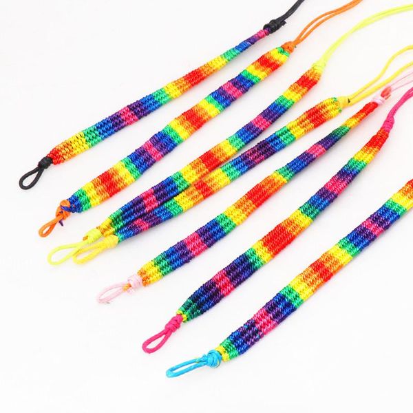 

bangle handmade 50pcs/lots weave cotton rope cuff friendship bracelet lovers jewelry bracelets for man women size adjustable, Black
