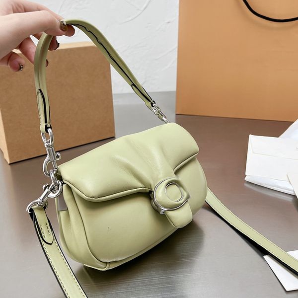 

soft cloud lovely hobos bags luxury mini crossbody tabby underarm bag candy colors puff pillow trendy coac designer shoulder women wallet pu