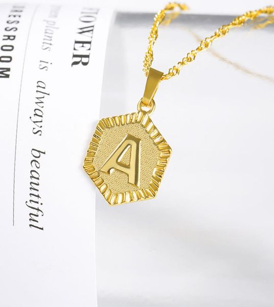 

tiny gold initial letter necklace for women stainless steel az alphabet pendant necklace jewelry christmas gifts bijoux femme4240361, Silver