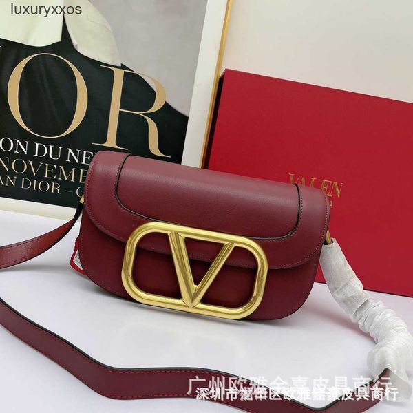 

cowhide valentiino leather saddle lady purse designer style genuine bags women's headlayer bag crossbody 2023 k46p
