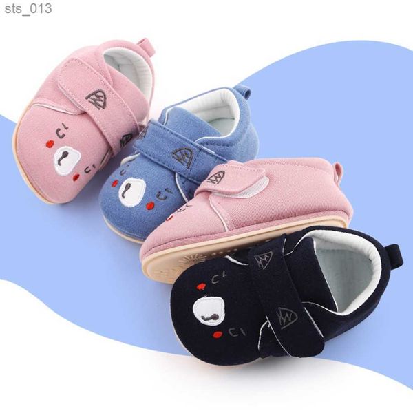 

infant baby girl boy cotton shoes cartoon newborn spring autumn toddlers prewalkers cotton shoes soft bottom first walkers 0-18m l230518