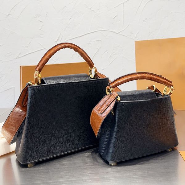 

women handbag capucines shoulder bag tote women luxurys designers leather crossbody bag wallet purse