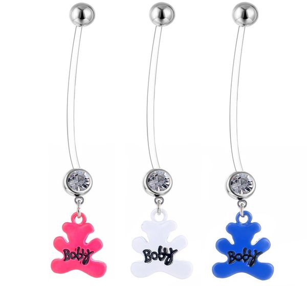 

d0967 belly navel button ring mix colors01234567897143060, Silver