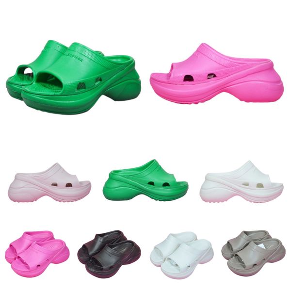 

sandals eva cristobal classics slippers crocodile shoes lightweight comfortable high-quality women men children summer slides designers sand, Black