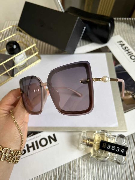 

wholesale of sunglasses new polarized women's big face slim glasses street shooting fashion sunglasses, White;black