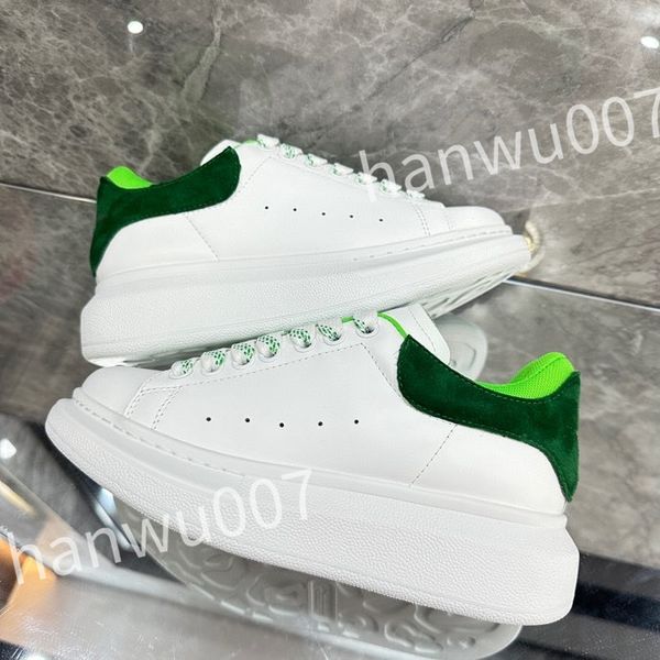 

designer sneakers calfskin casual shoe fashion reflective shoes men women sneaker vintage trainers leather, Black
