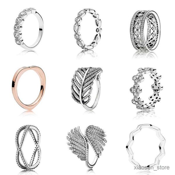 

wedding rings rings new 925 sterling ring r230626, Slivery;golden